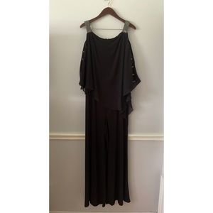 Black jumpsuit with stones